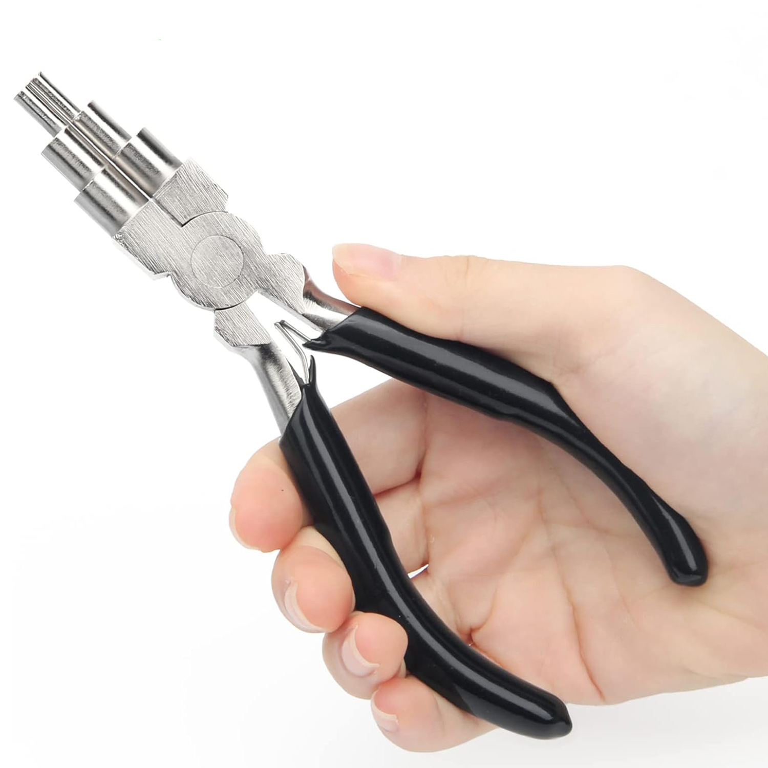 Jewelry Making Pliers - คีมทำห่วงลวด 6 ขั้นตอน ด้ามจับกันลื่น ขนาด 3-10