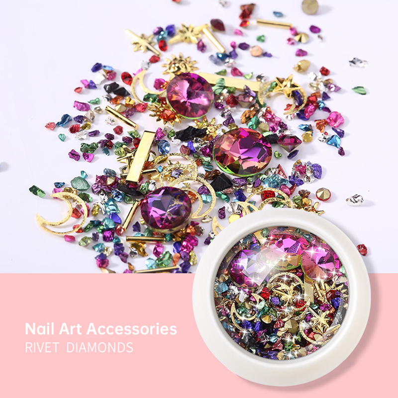 Jewelry Making Rivets - เรซิ่นหินเครื่องประดับโลหะRivetเพชรอีพ็อกซี่เรซิ่นบรรจุอุปกรณ์เสริมสําหรับDIYต่างหูจี้เคสโทรศัพท์ตกแต่งเล็บ