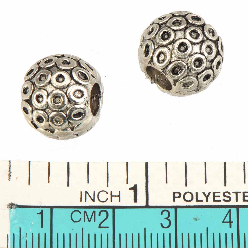 Jewelry Making Rivets - ลูกปัดโลหะขนาด 14 มม. รู 5 มม.