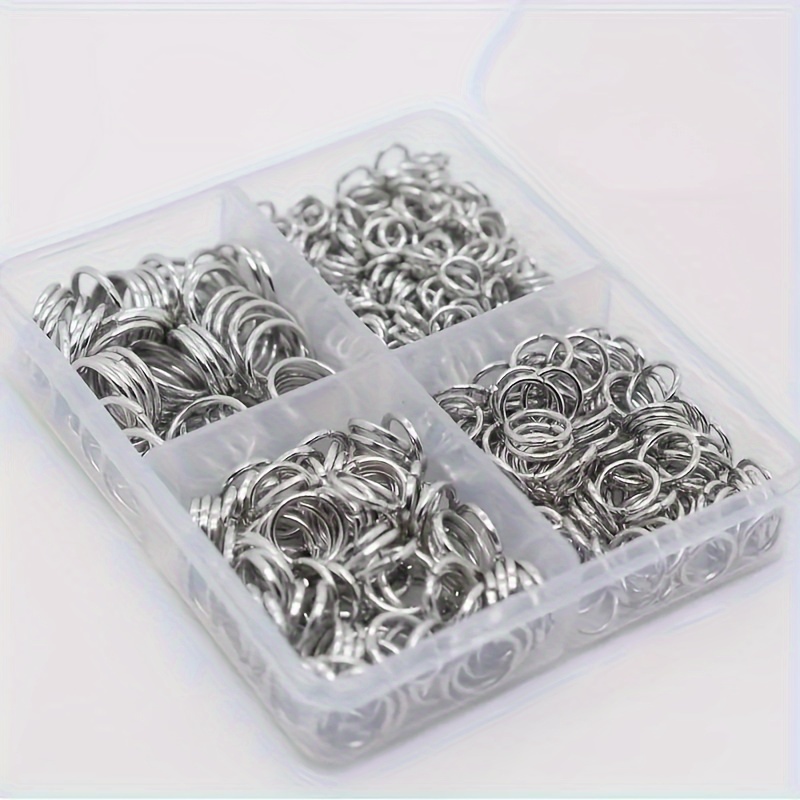 Jump Ring Assorted - ชุดวงแหวนเปิดแบบผสม 500 ชิ้น ขนาด 5 มม.