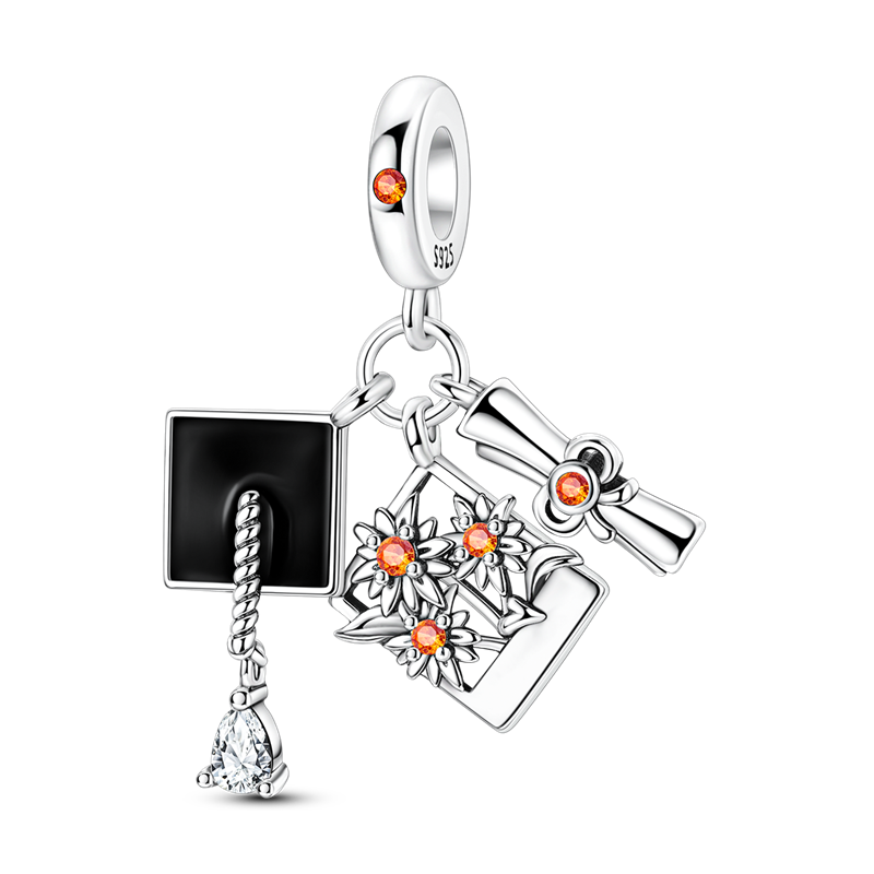 Jewelry Making Diploma - ชุดจี้เงินแท้ 925 รับรองคุณภาพ สำหรับสร้อยข้อมือผู้หญิง ทำเครื่องประดับ DIY