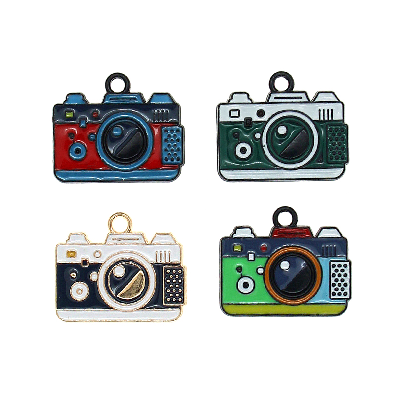 Jewelry Making Videos - 10 ชิ้น/ล็อต Retro วิดีโอกล้อง Charms การถ่ายภาพตลกจี้สําหรับต่างหูสร้อยข้อมือเครื่องประดับ