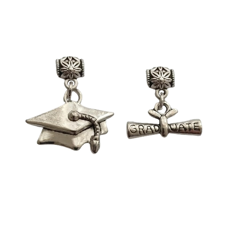 Jewelry Making Diploma - จี้รูปหมวกสำเร็จการศึกษา, จี้รูปใบประกาศนียบัตร, อุปกรณ์ปี 2025 2026 สำหรับงาน