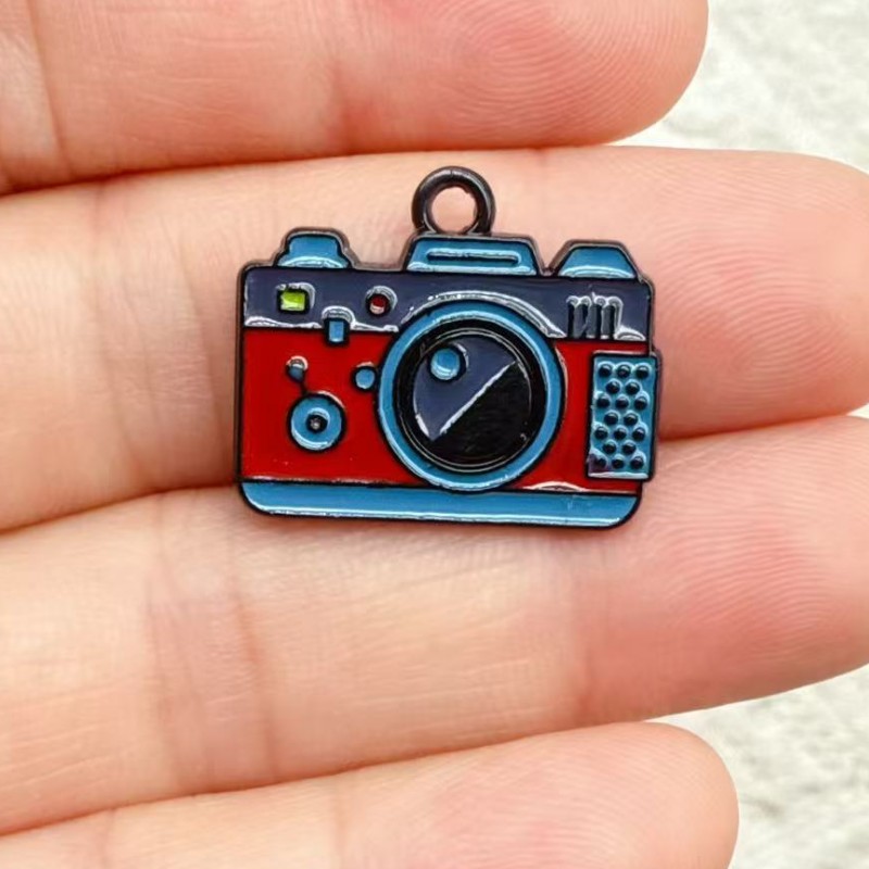 จี้กล้องเคลือบขนาด 17x20 มม. 1 - Jewelry Making Videos บทวิจารณ์และราคา