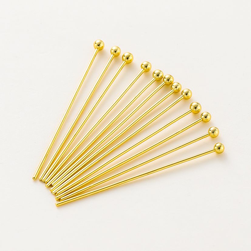 100 ชิ้น/ล็อต 14K 18K Gold Pla - Jewelry Making Rivets บทวิจารณ์และราคา