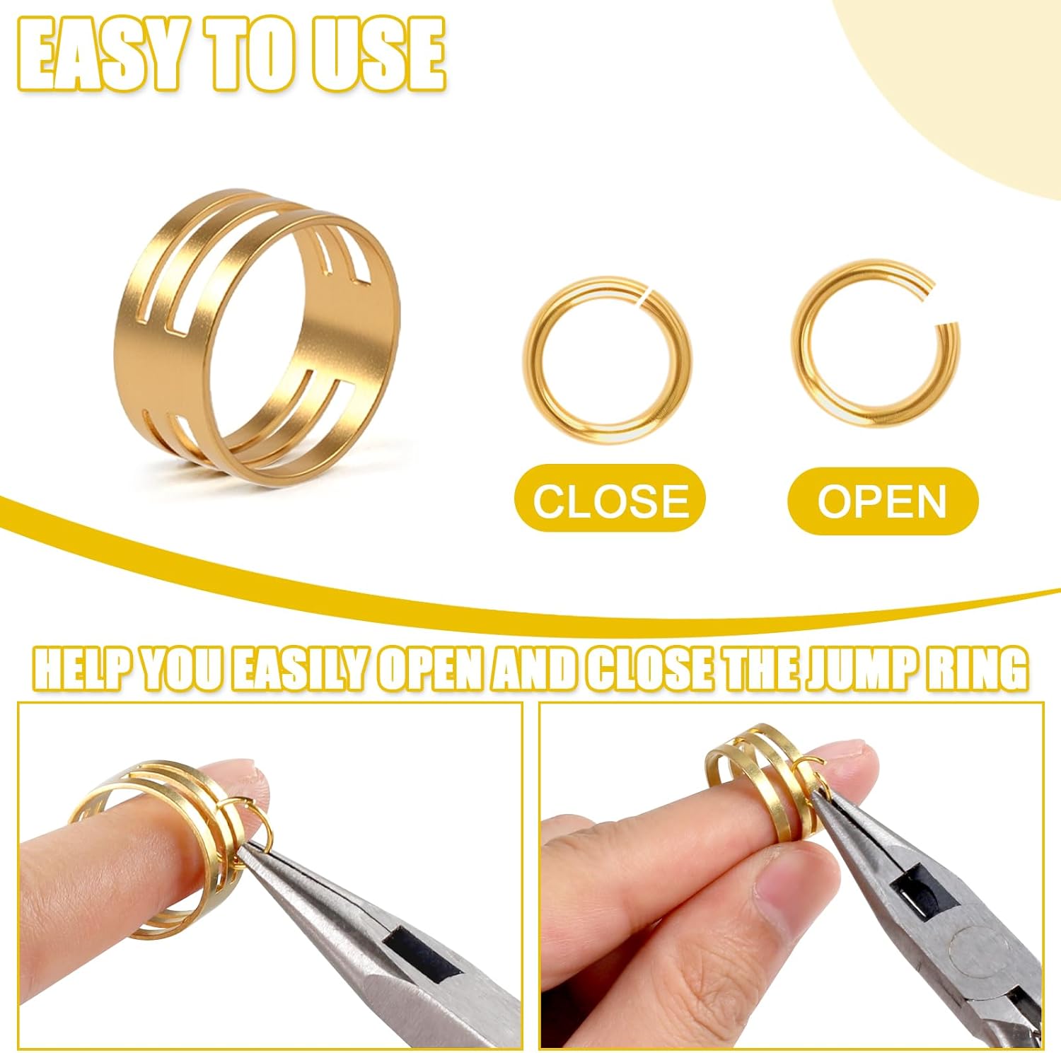 ชุดแหวนกระโดดทองฟีนัส 1200P -พ - Jump Ring Assorted บทวิจารณ์และราคา