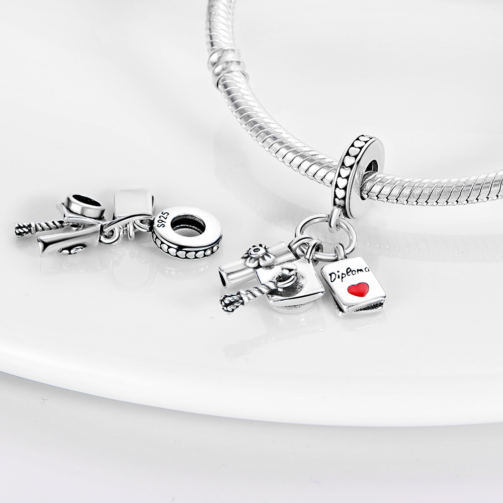 จี้รูปหมวกปริญญา ป้ายประกาศนีย - Jewelry Making Diploma บทวิจารณ์และราคา