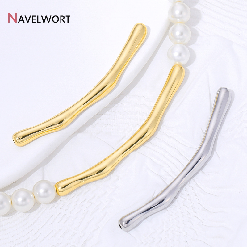 ลูกปัดโลหะทองเหลืองชุบทอง 18K  - Jewelry Making Youtube บทวิจารณ์และราคา