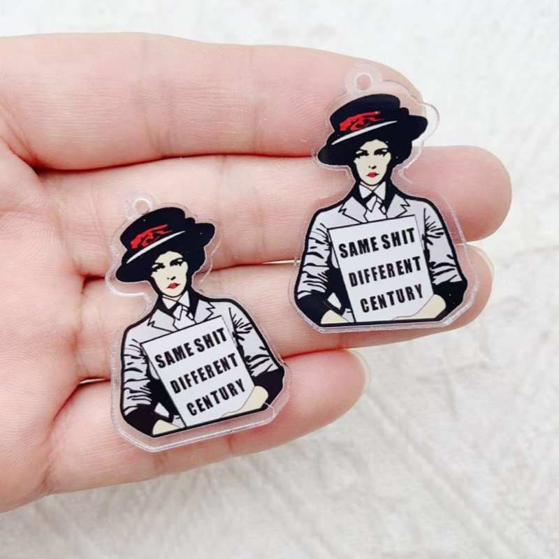 จี้อะคริลิค 10 ชิ้น ลายอักษรภา - Jewelry Making Party บทวิจารณ์และราคา
