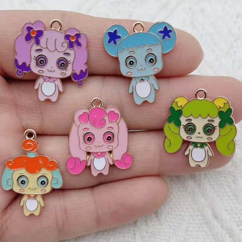 จี้โลหะผสมลายการ์ตูนน่ารัก 10  - Jewelry Making Party บทวิจารณ์และราคา