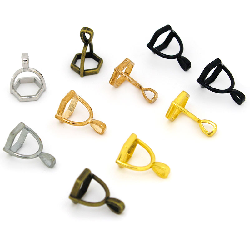 20 ชิ้นอัญมณีหกเหลี่ยมหมวกหินธ - Jewelry Making Stones บทวิจารณ์และราคา