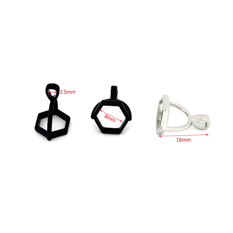 20 ชิ้นอัญมณีหกเหลี่ยมหมวกหินธ - Jewelry Making Stones บทวิจารณ์และราคา