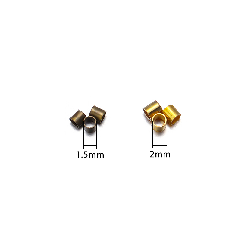 500 ชิ้น/ล็อต Stopper Spacer ล - Jewelry Making Youtube บทวิจารณ์และราคา
