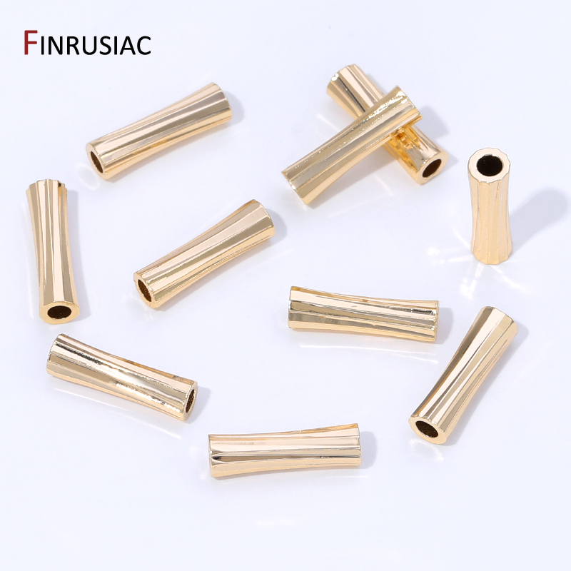 ลูกปัดทองเหลืองชุบทอง 14K ลายเ - Jewelry Making Youtube บทวิจารณ์และราคา