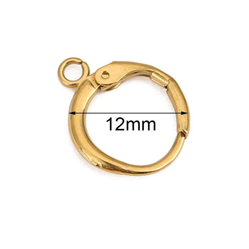 10pcs PVD ไม่เคยจางหายสแตนเลสต - Jewelry Making Pins บทวิจารณ์และราคา
