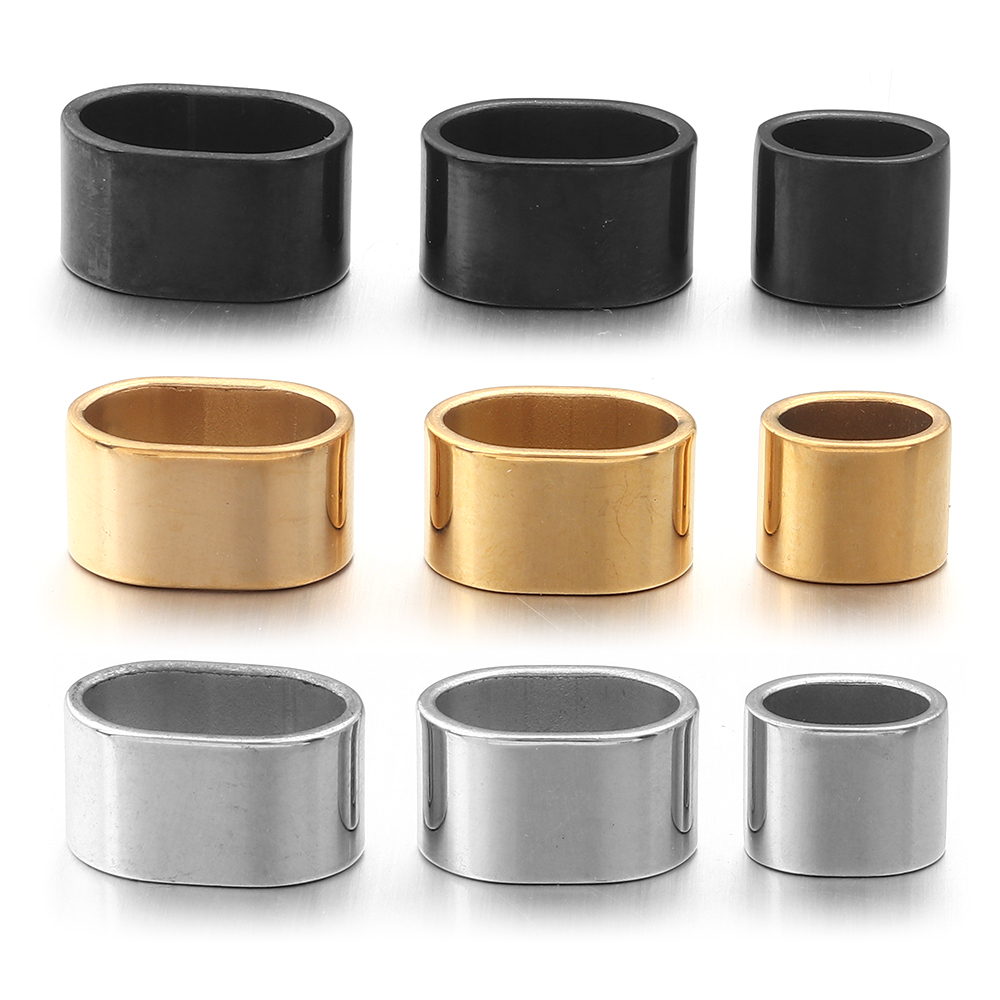 ลูกปัดสไลด์สแตนเลสแบบแบน 6 ชิ้ - Jewelry Making Youtube บทวิจารณ์และราคา