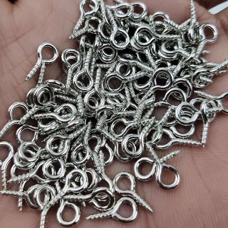 8/10 มม.มินิสกรู Pins โลหะ Eye - Jewelry Making Rivets บทวิจารณ์และราคา