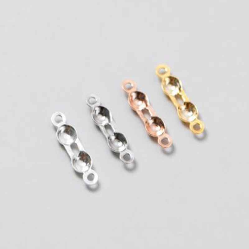 ตัวล็อคปลายลูกปัดเงินแท้ 925 จ - Jewelry Making Pins บทวิจารณ์และราคา