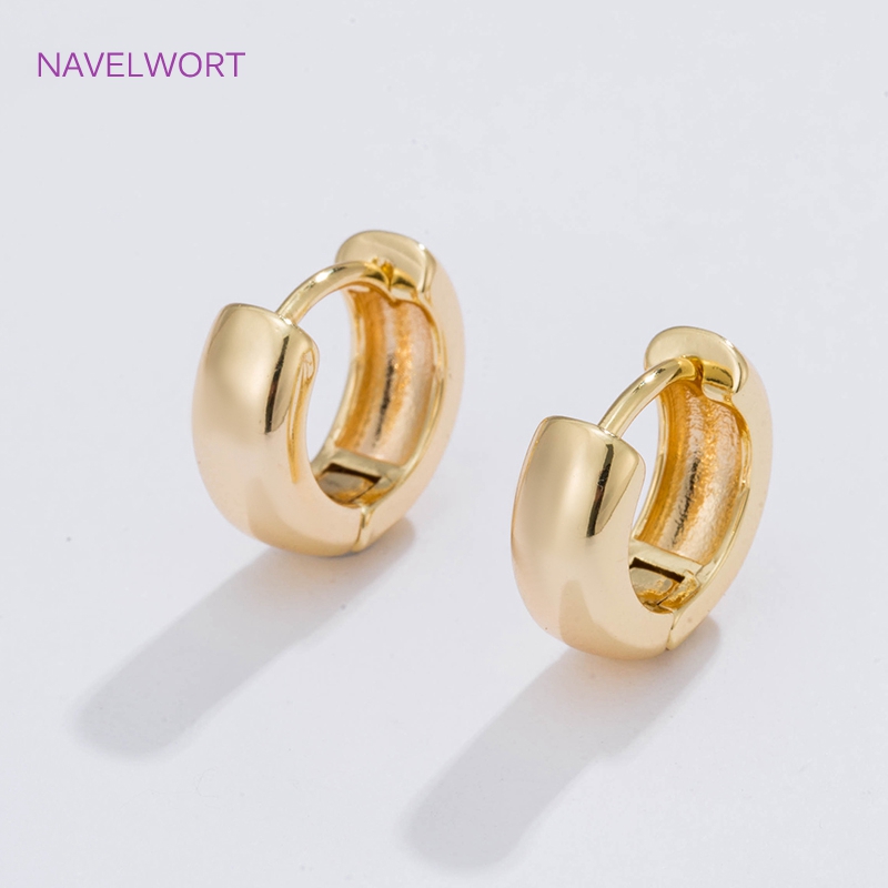 6 ขนาดต่างหูห่วงวงกลมชุบทองของ - Jewelry Making Designs บทวิจารณ์และราคา