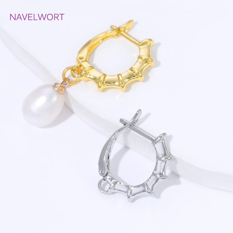 ตะขอเกี่ยวต่างหูแบบเรียบ ชุบทอ - Jewelry Making Designs บทวิจารณ์และราคา