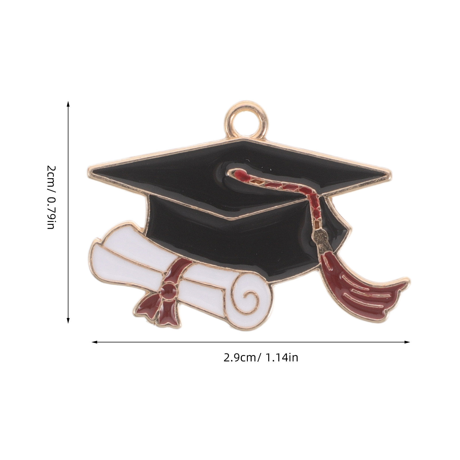 จี้รูปหมวกบัณฑิตและประกาศนียบั - Jewelry Making Diploma บทวิจารณ์และราคา