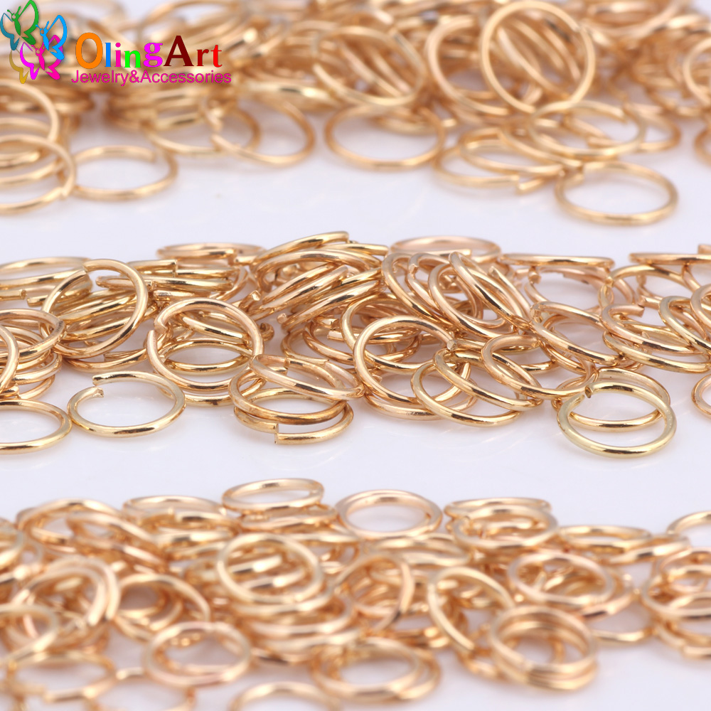 โอหลิงอาร์ต ห่วงเชื่อมชุบทอง K - Jump Ring Assorted บทวิจารณ์และราคา