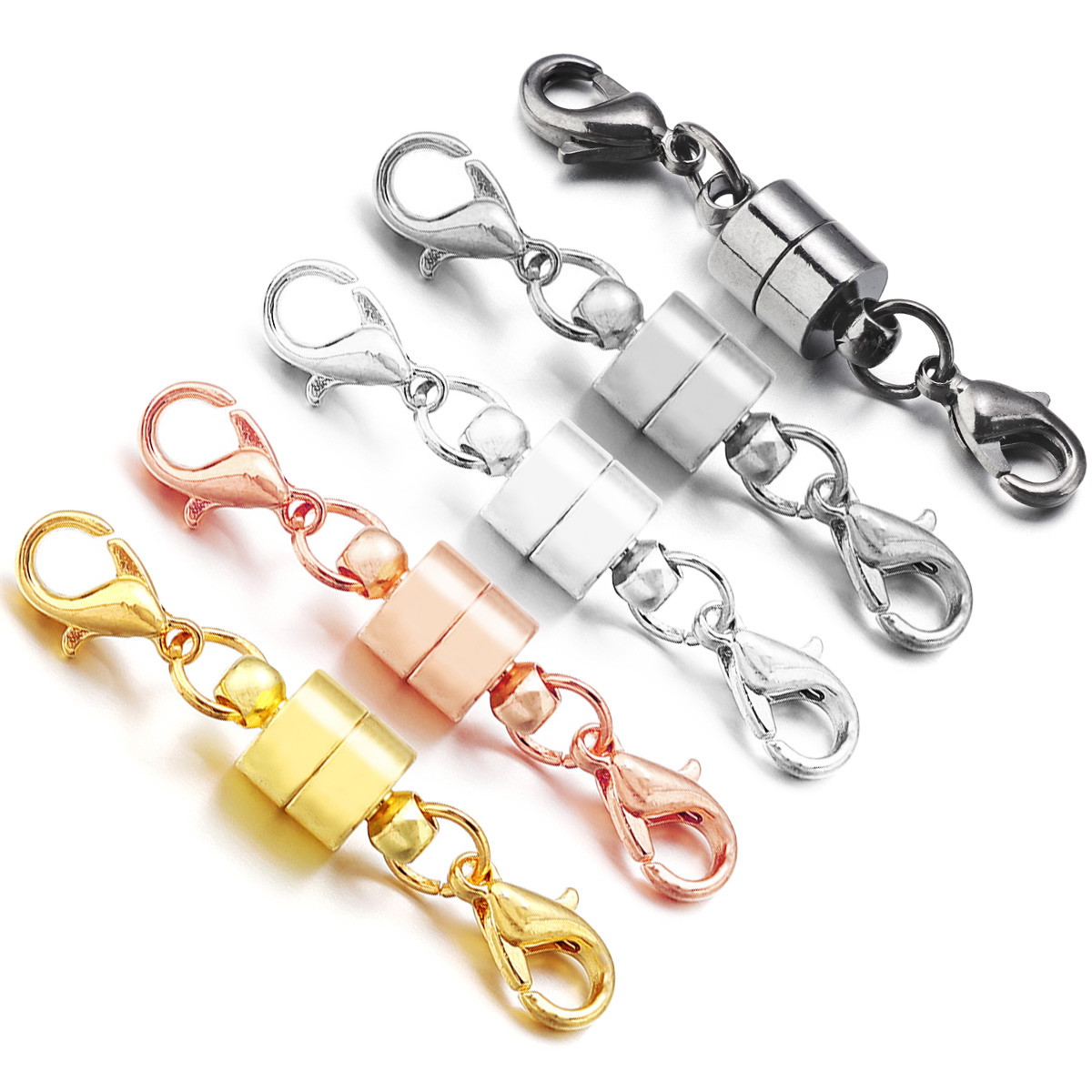 ตัวล็อคแม่เหล็ก 5 ชุด/ชุด พร้อ - Jewelry Making Pins บทวิจารณ์และราคา