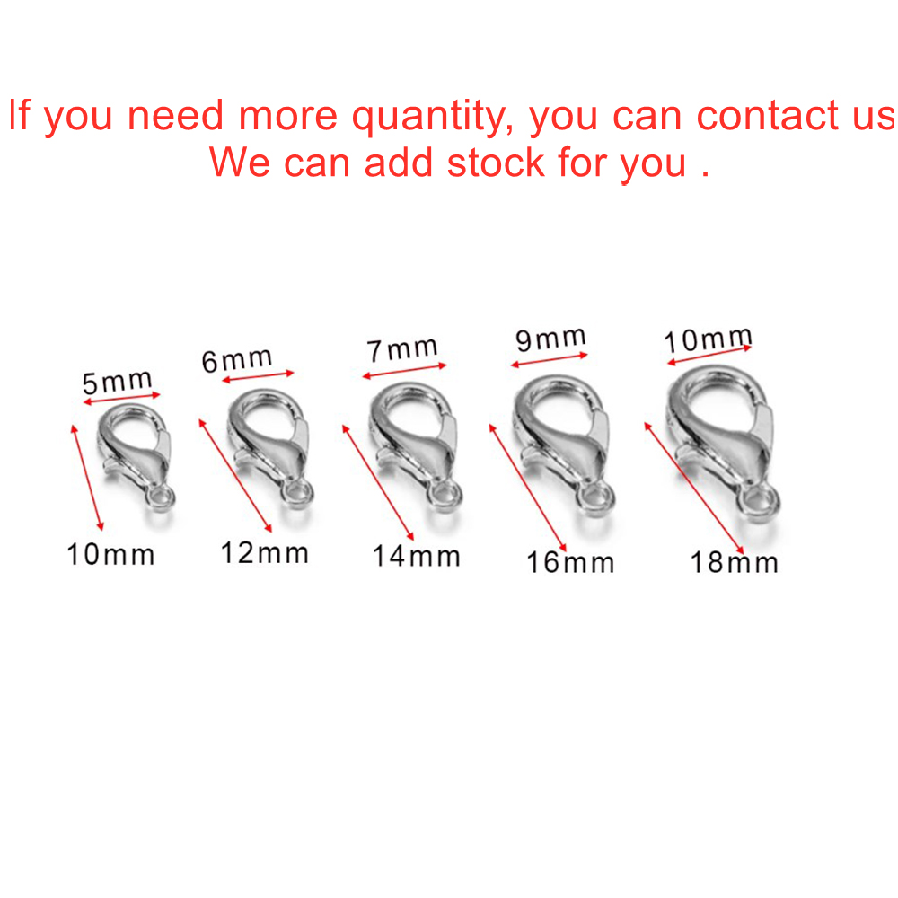 ตัวล็อคแบบก้ามปู 10 ชิ้น หลายข - Jewelry Making Designs บทวิจารณ์และราคา