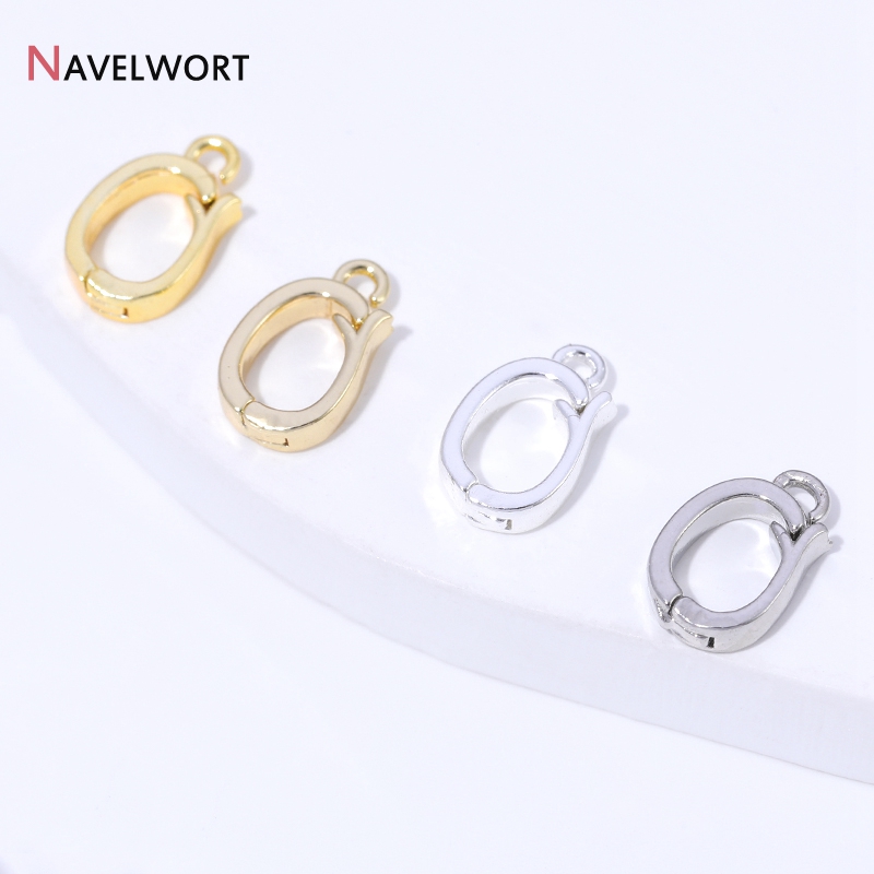 ตัวล็อกจี้แบบมีบานพับ ทำจากทอง - Jewelry Making Pins บทวิจารณ์และราคา