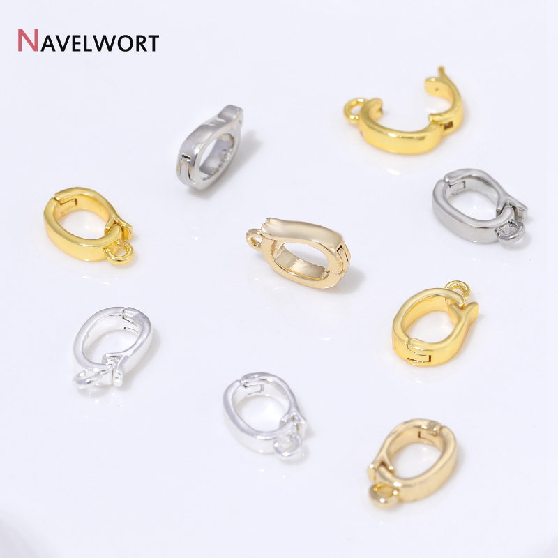 ตัวล็อกจี้แบบมีบานพับ ทำจากทอง - Jewelry Making Pins บทวิจารณ์และราคา