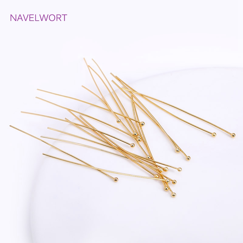 50 ชิ้น/ล็อต 18K Gold Plated P - Jewelry Making Rivets บทวิจารณ์และราคา
