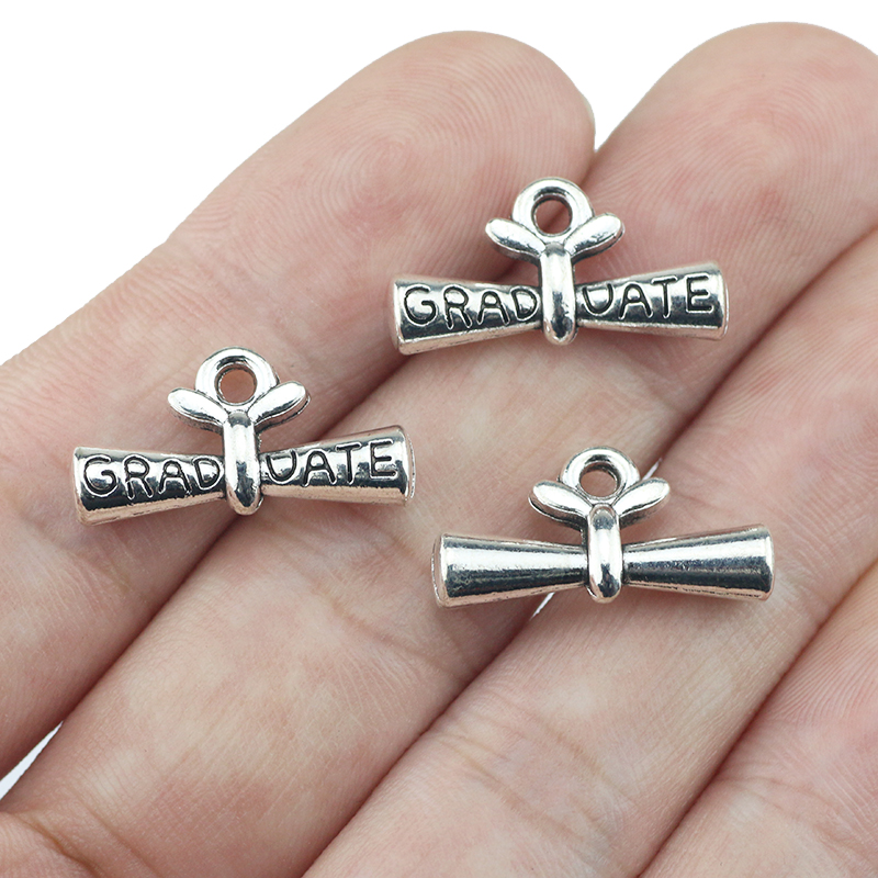 10ชิ้น/ล็อต11*21มมบัณฑิตประกาศ - Jewelry Making Diploma บทวิจารณ์และราคา
