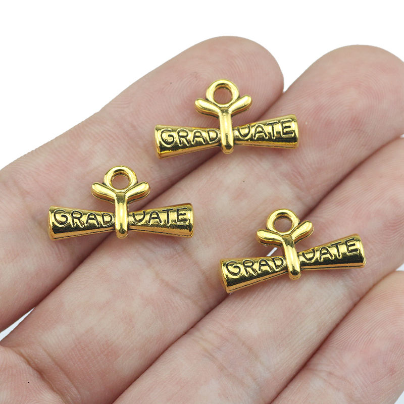 10ชิ้น/ล็อต11*21มมบัณฑิตประกาศ - Jewelry Making Diploma บทวิจารณ์และราคา