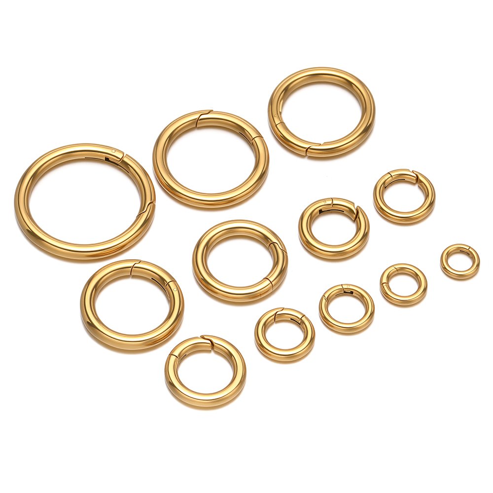 ตัวล็อคสปริงทรงกลม 2 ชิ้น/ล็อต - Jewelry Making Pins บทวิจารณ์และราคา