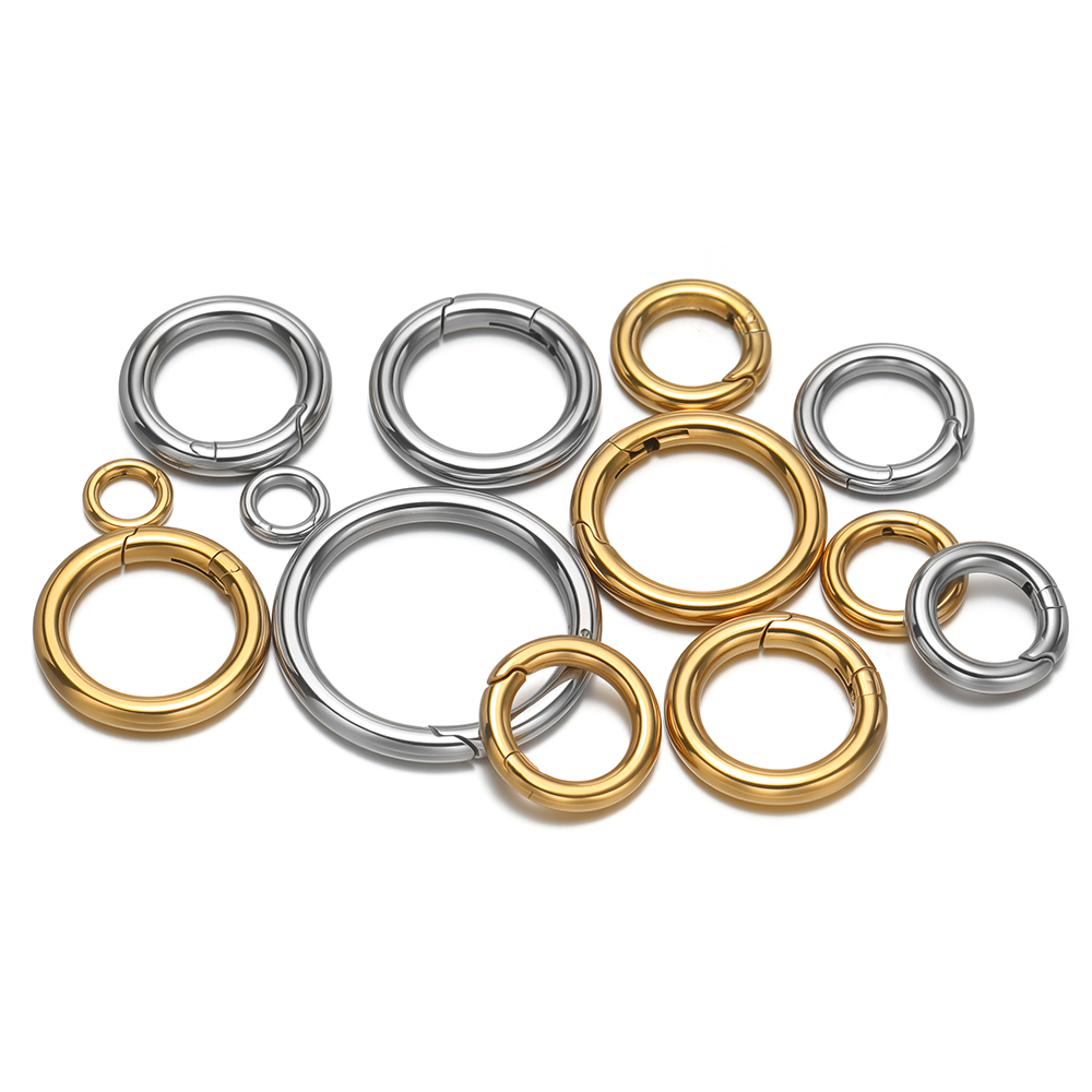 ตัวล็อคสปริงทรงกลม 2 ชิ้น/ล็อต - Jewelry Making Pins บทวิจารณ์และราคา