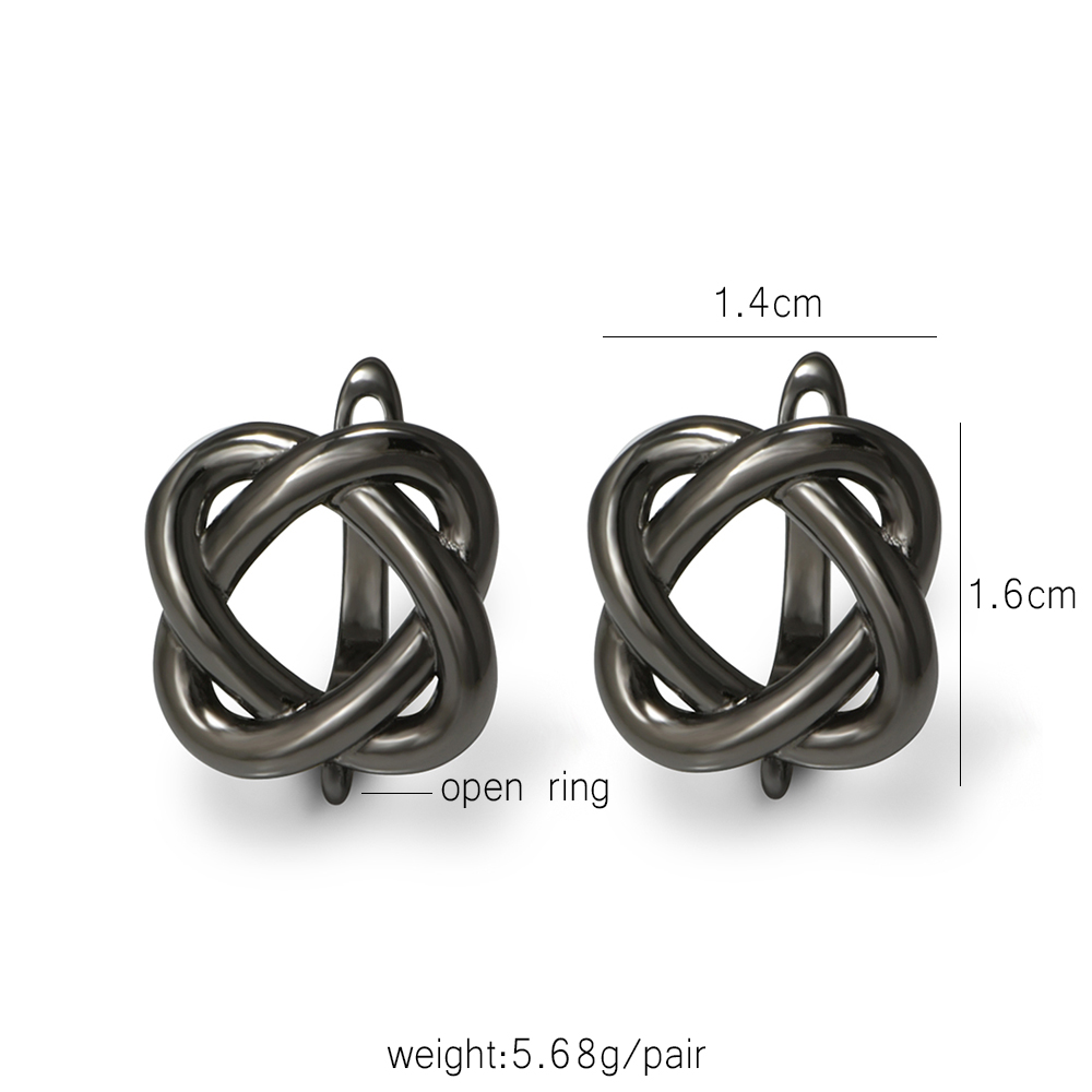 YANASI ต่างหูทองเหลืองสีดำ 1 ค - Jewelry Making Pins บทวิจารณ์และราคา