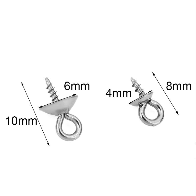 ตัวเชื่อมจี้มุกสแตนเลส 20 ชิ้น - Jewelry Making Rivets บทวิจารณ์และราคา
