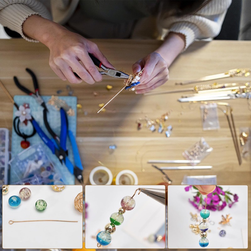 หมุดตาไก่ขนาด 35 มม. สำหรับทำเ - Jewelry Making Rivets บทวิจารณ์และราคา