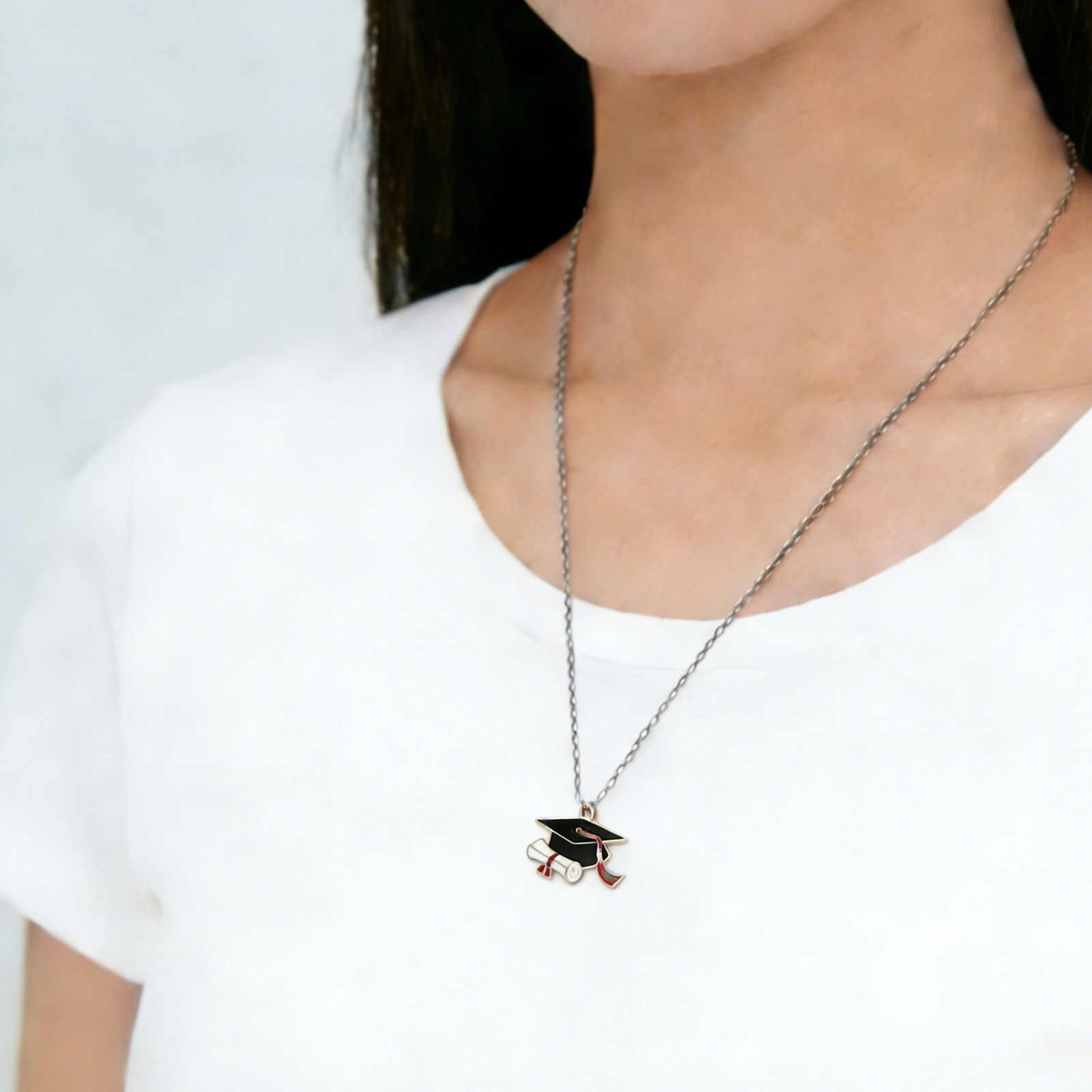 จี้หมวกบัณฑิต 50 ชิ้น วัสดุอัล - Jewelry Making Diploma บทวิจารณ์และราคา