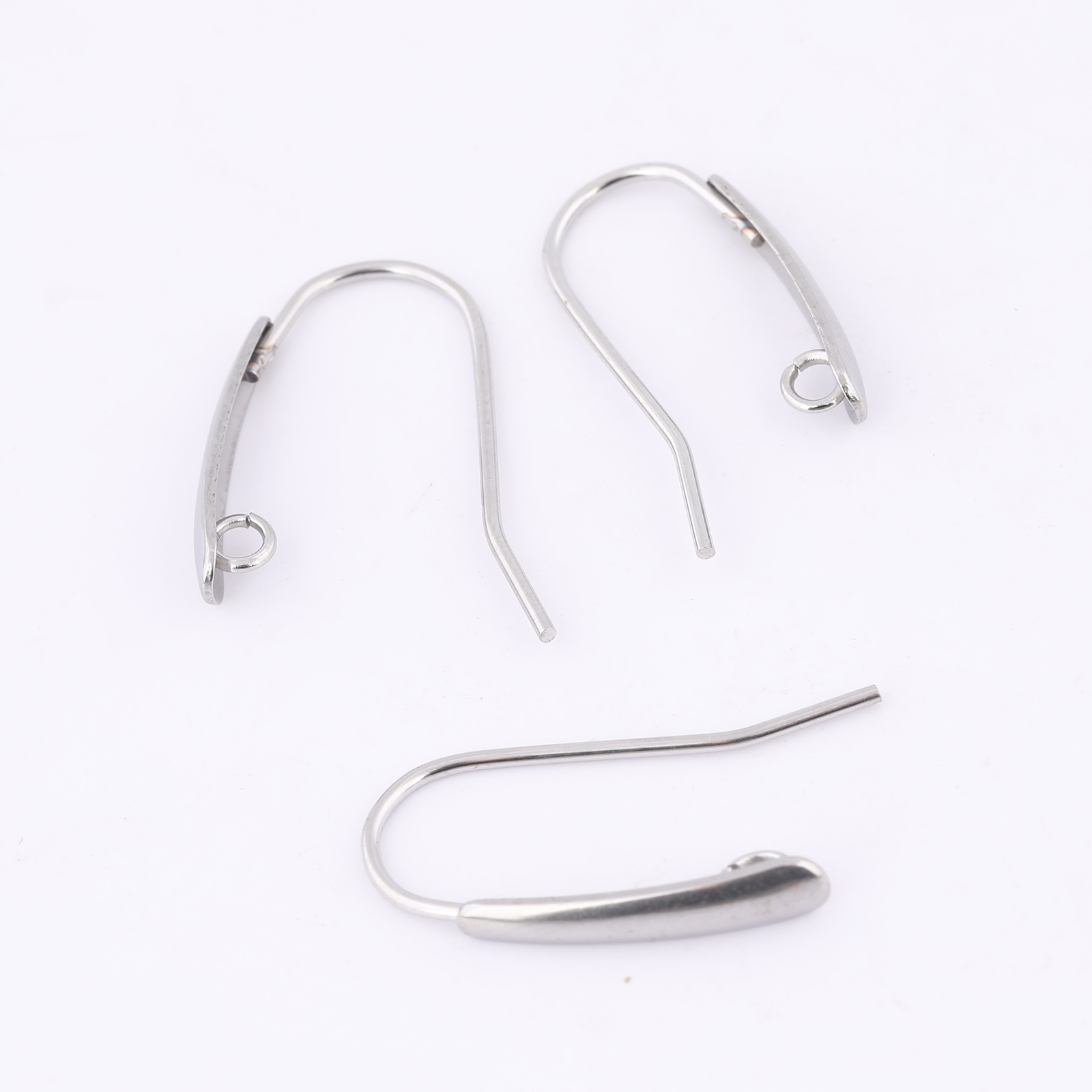 40pcs สแตนเลสสตีลตะขอต่างหูผลก - Jewelry Making Designs บทวิจารณ์และราคา