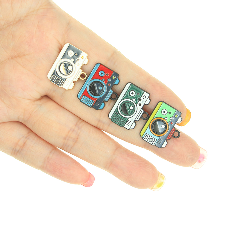 10 ชิ้น/ล็อต Retro วิดีโอกล้อง - Jewelry Making Videos บทวิจารณ์และราคา