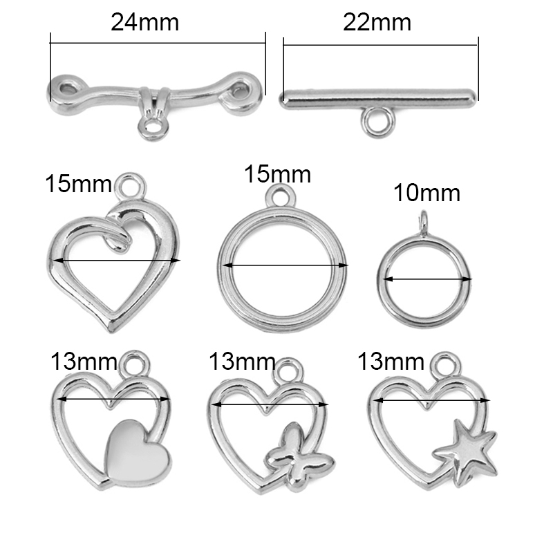 ตัวล็อคแบบ OT สแตนเลสเคลือบ PV - Jewelry Making Pins บทวิจารณ์และราคา