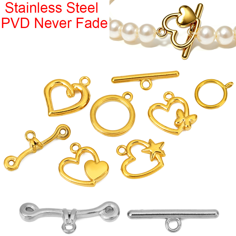 ตัวล็อคแบบ OT สแตนเลสเคลือบ PV - Jewelry Making Pins บทวิจารณ์และราคา