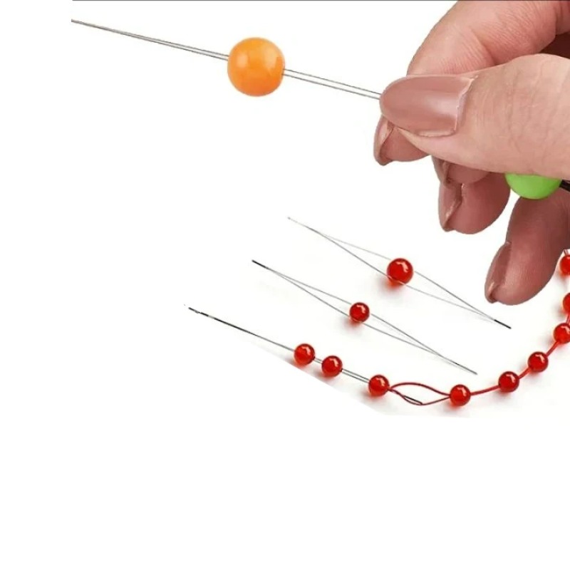 เข็มร้อยลูกปัด 1-10 ชิ้น เข็มร - Jewelry Making Rivets บทวิจารณ์และราคา