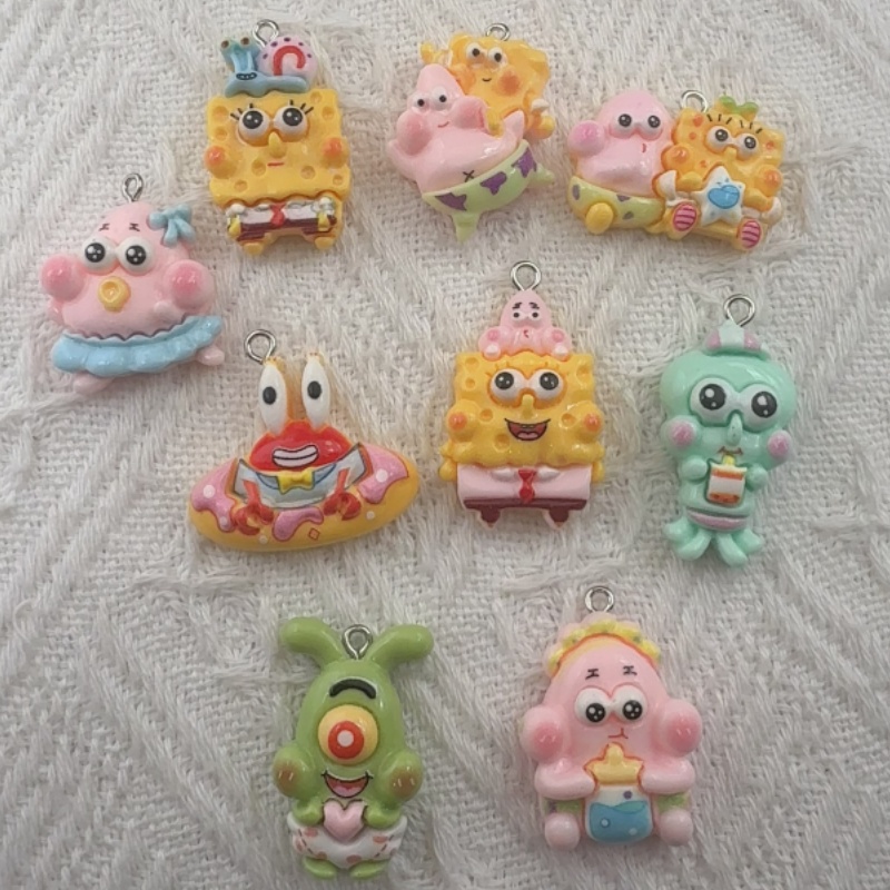 จี้เรซิ่นลายการ์ตูน 10 ชิ้น, ต - Jewelry Making Party บทวิจารณ์และราคา