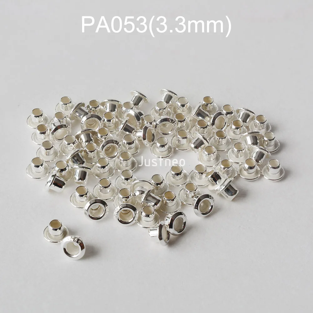 925 เงินสเตอร์ลิง Grommet ตาไก - Jewelry Making Rivets บทวิจารณ์และราคา