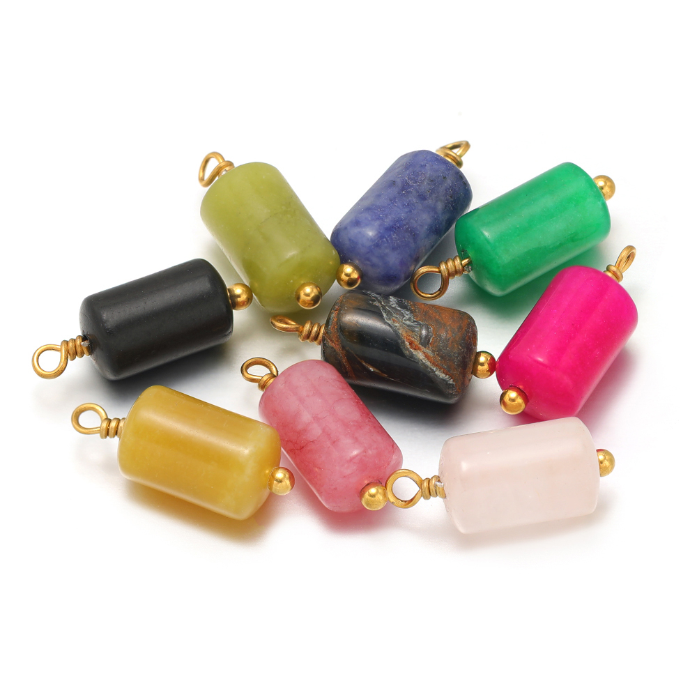 10pcs Stainless Steel Natural  - Jewelry Making Stones บทวิจารณ์และราคา