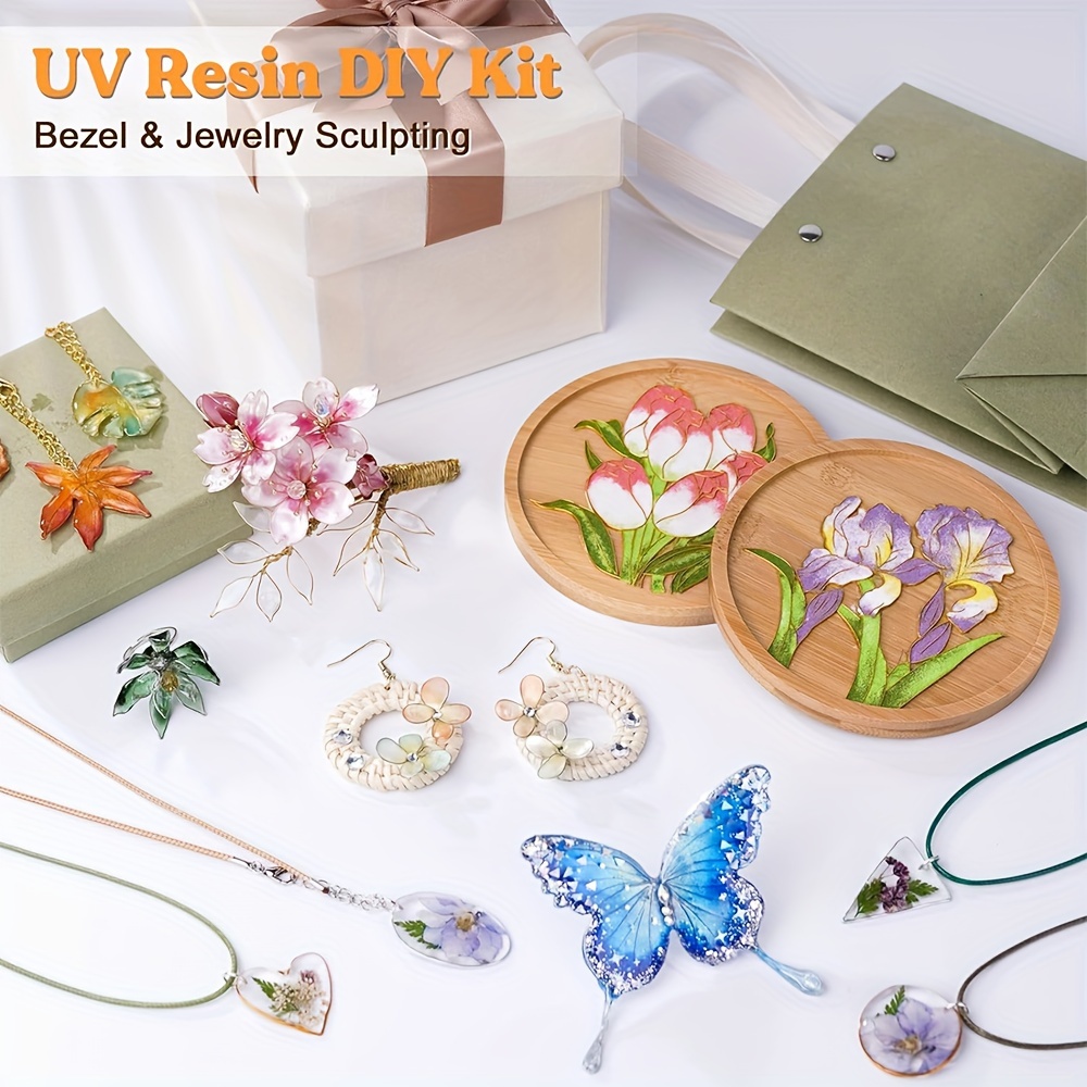 40/100/200 กรัมยูวีดิปเรซิ่นกา - Jewelry Making At Home บทวิจารณ์และราคา