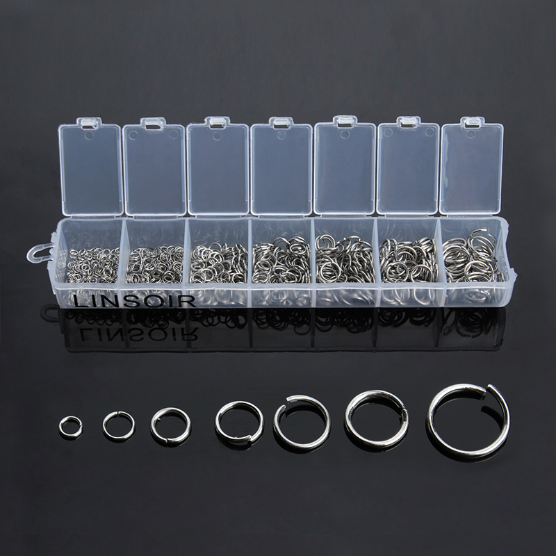 770ชิ้น/ล็อตขนาดผสมแหวนกระโดดเ - Jump Ring Assorted บทวิจารณ์และราคา