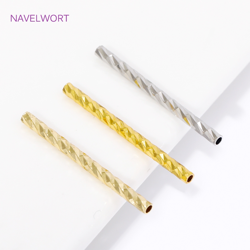 ลูกปัดหลอดลายทางขนาด 10/15/20  - Jewelry Making Youtube บทวิจารณ์และราคา